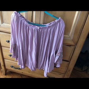 Off the shoulder top